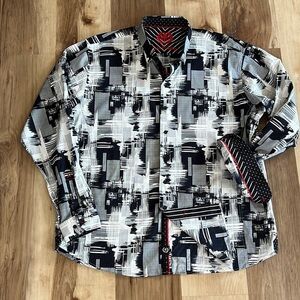 Luxury brand Au Noir men’s shirt. Like new hard to find, limited edition